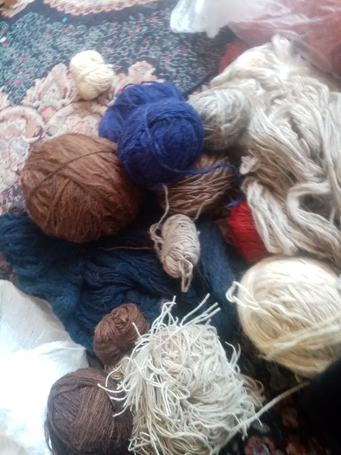 نخ برای قالی|لوازم خیاطی و بافتنی|شهرضا, |دیوار