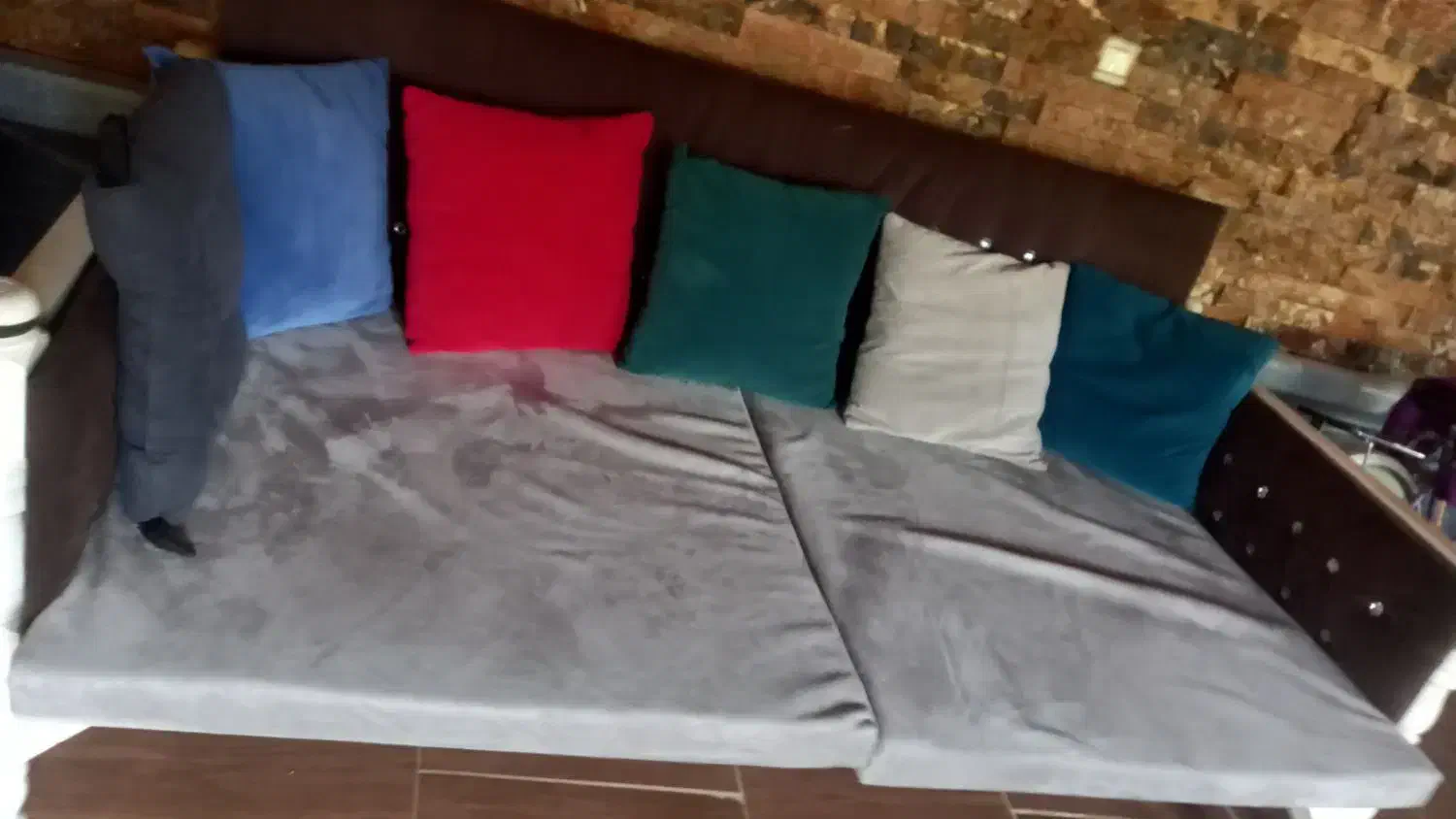 تخت سنتی با تشک|تخت و سرویس خواب|نوشهر, |دیوار