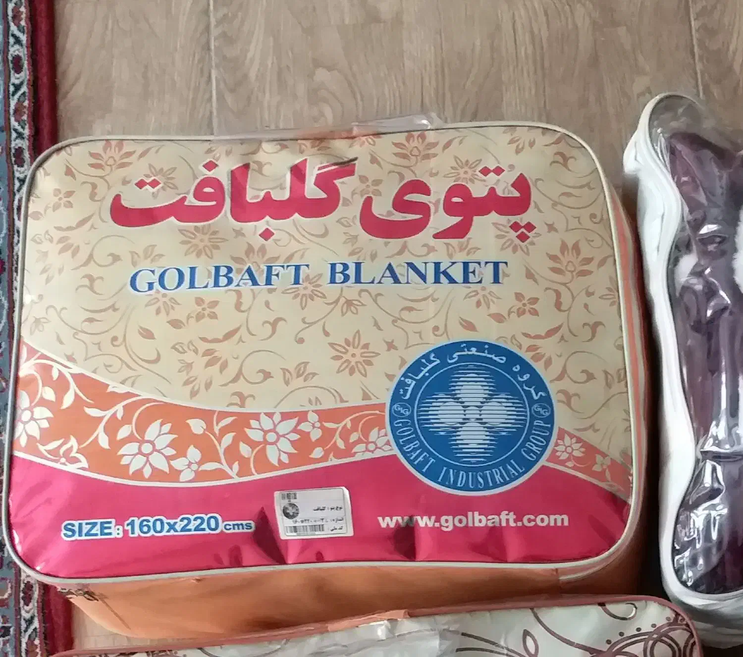 پتو گلبافت تک نفره|رختخواب، بالش، پتو|شاهین‌شهر, فدک|دیوار