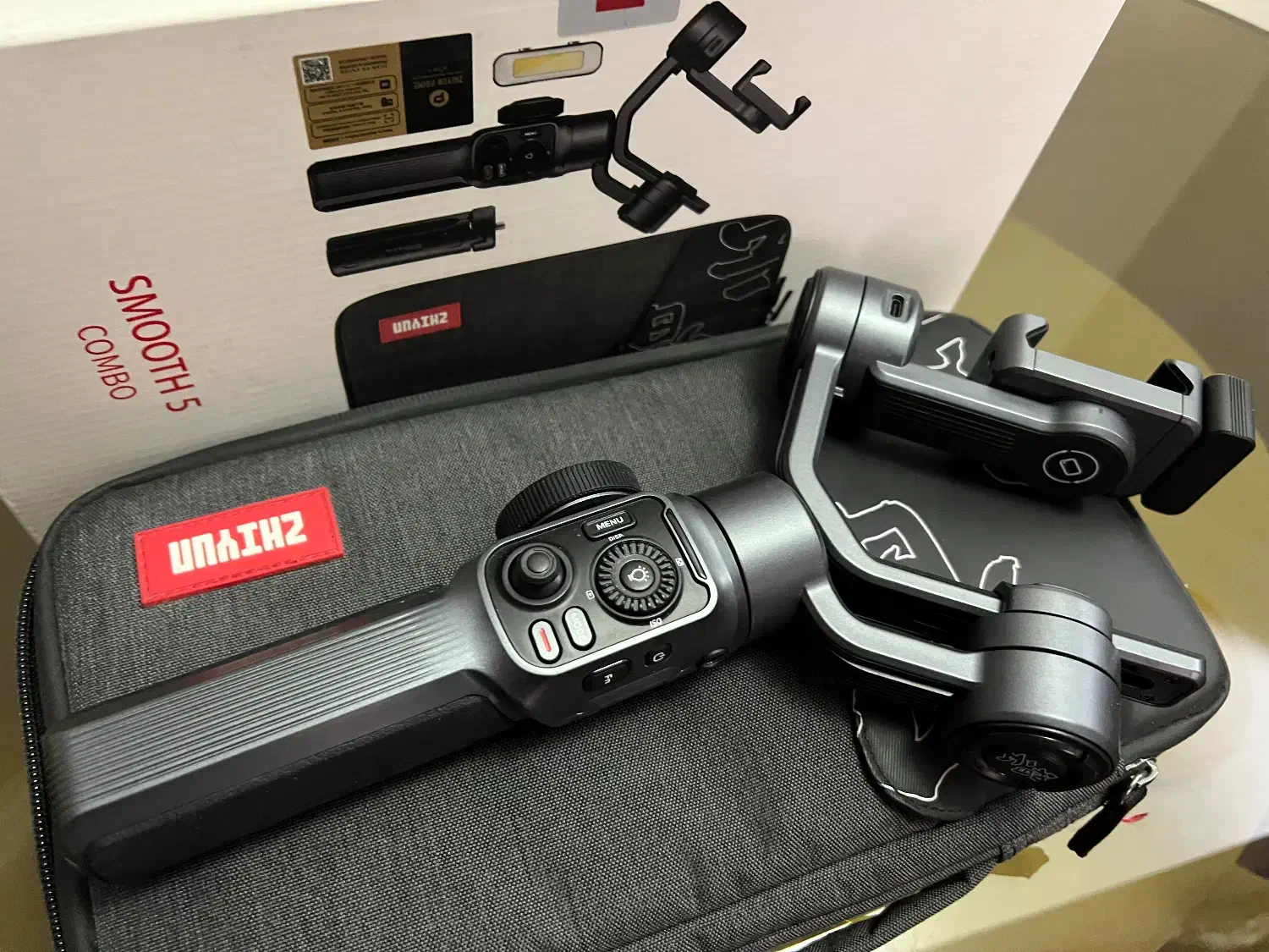 گیمبال موبایل برند ژیون تک Smooth ۵ combo|لوازم جانبی موبایل و تبلت|ساری, |دیوار