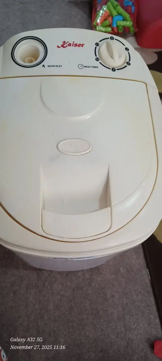 مینی‌واش سالم و کم‌کارکرد کایزر|ماشین لباسشویی و خشک‌کن لباس|گرگان, |دیوار