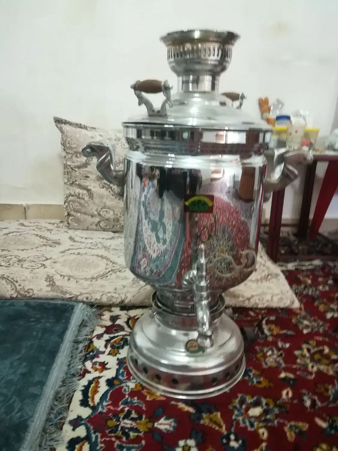 سماور گازی 20 لیتری|سماور، چای‌ساز، قهوه‌ساز|بروجن, |دیوار