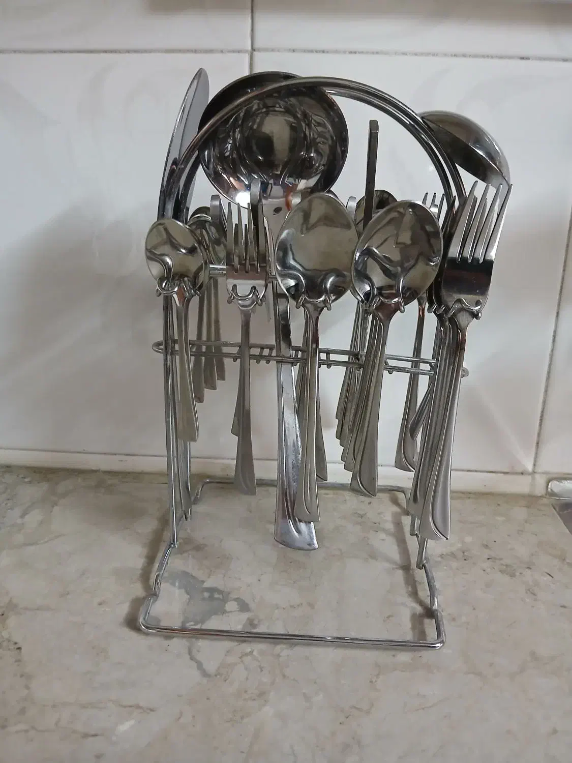 سرویس قاشق چنگال|ظروف سرو و پذیرایی|نیشابور, شهرک جانبازان|دیوار