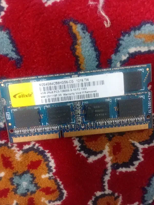 رم ۴ گیگا بایت لبتاپ ddr3|قطعات و لوازم جانبی رایانه|ری, منصوریه منگل|دیوار