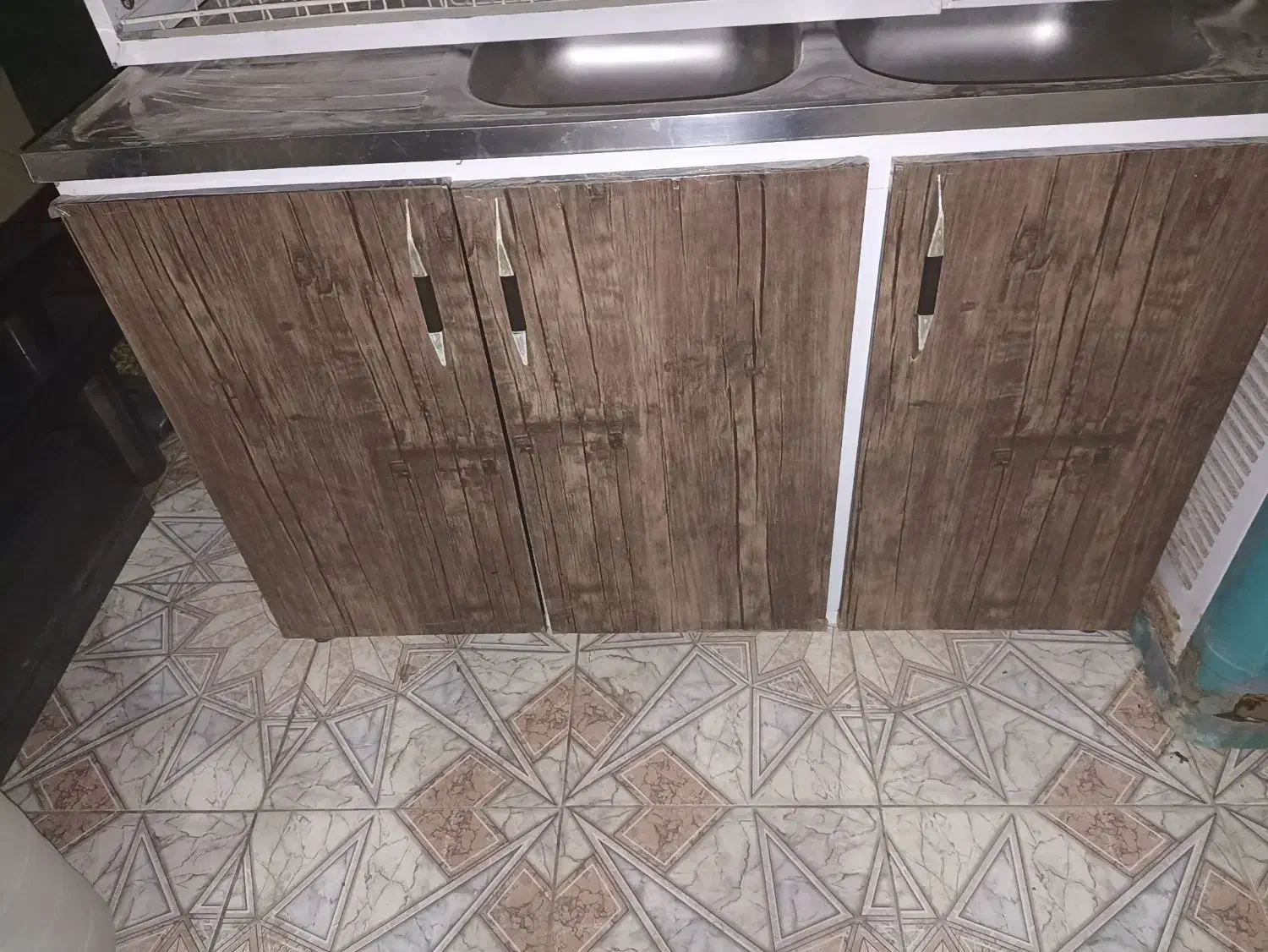 کابینت زیر سینک و آبچکان و یک کابینت دیواری نو نو|مصالح و تجهیزات ساختمان|ماهدشت, |دیوار