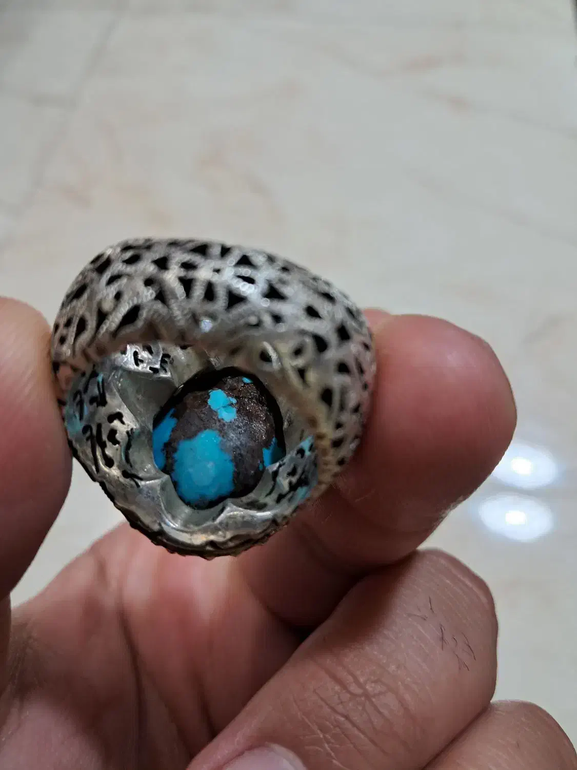 انگشتر فیروزه نیشابور|جواهرات|ری, شهرری|دیوار