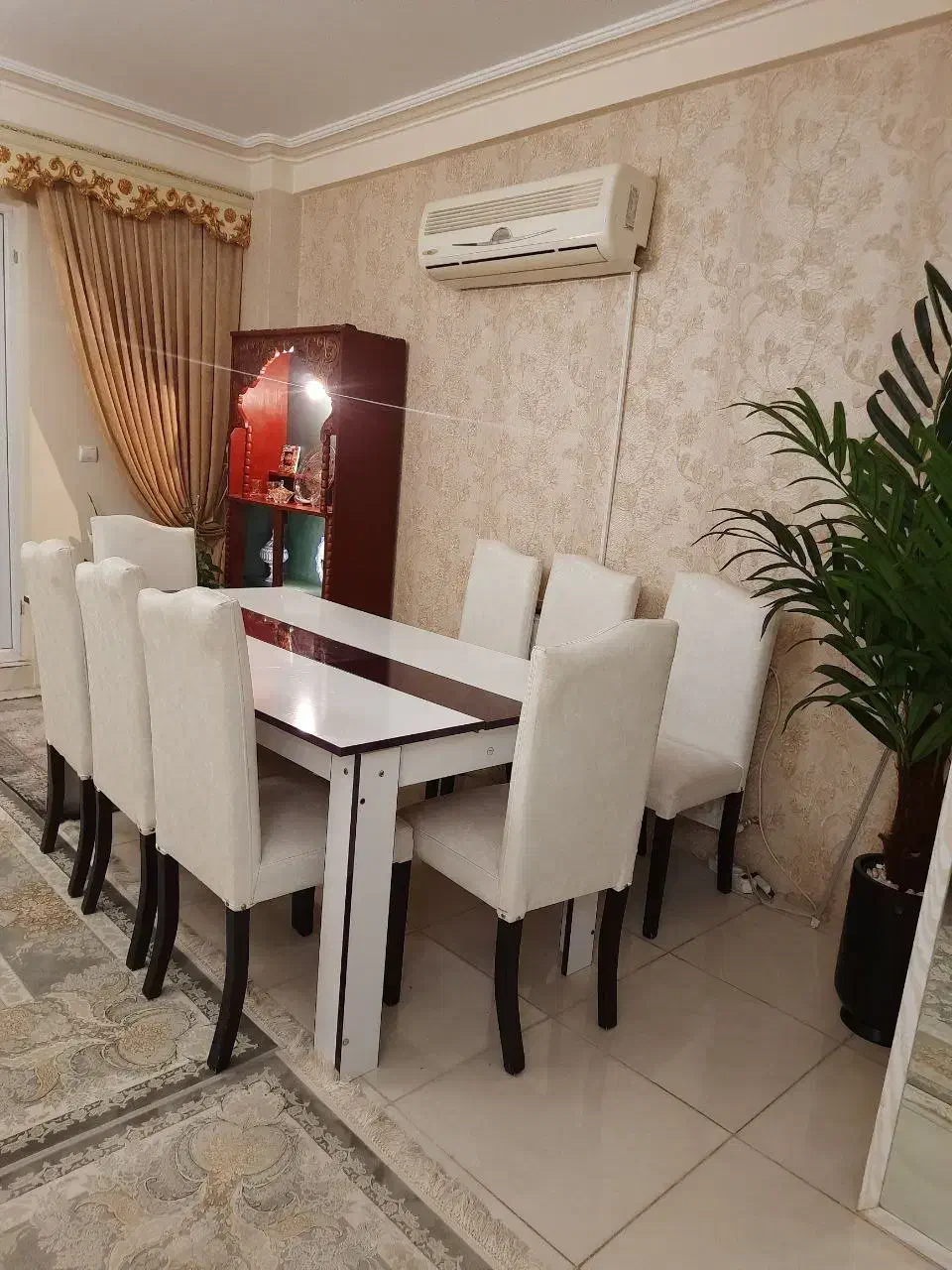 میز غذا خوری 8نفره ترکیه شهر سهند|میز و صندلی غذاخوری|سهند, |دیوار