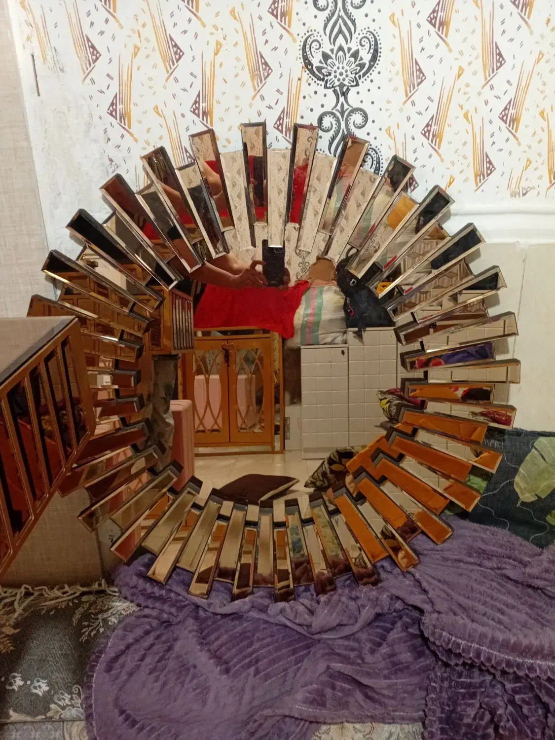 کنسول و آینه|بوفه، ویترین، کنسول|بندرعباس, |دیوار