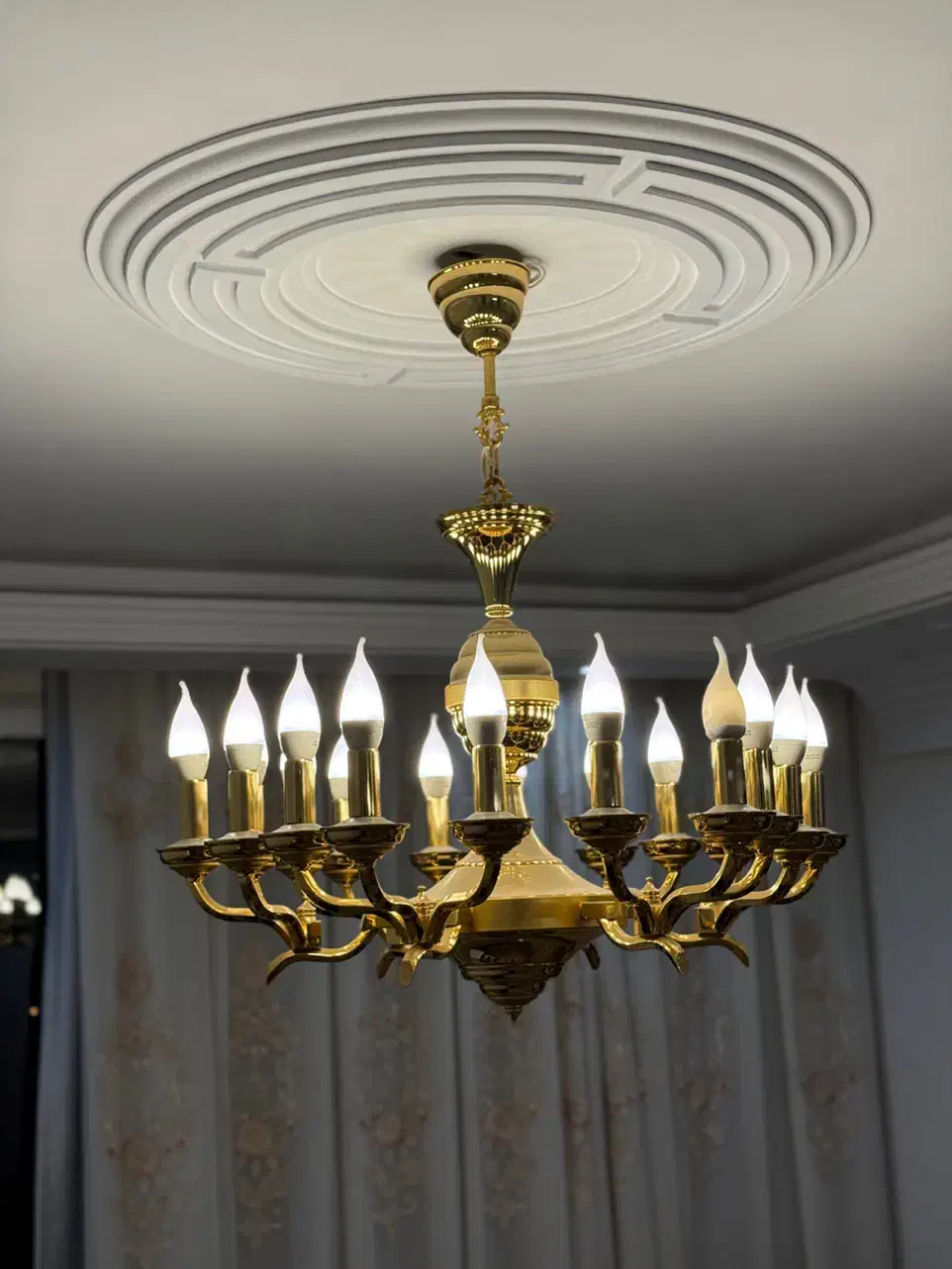 لوستر|لوستر و چراغ آویز|تهران, سوهانک|دیوار