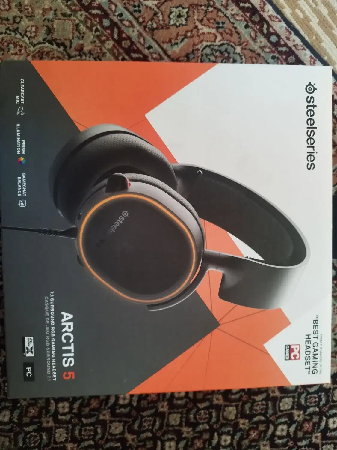 هدفون steelserise arcris5|قطعات و لوازم جانبی رایانه|پاکدشت, پاکدشت (مامازند)|دیوار