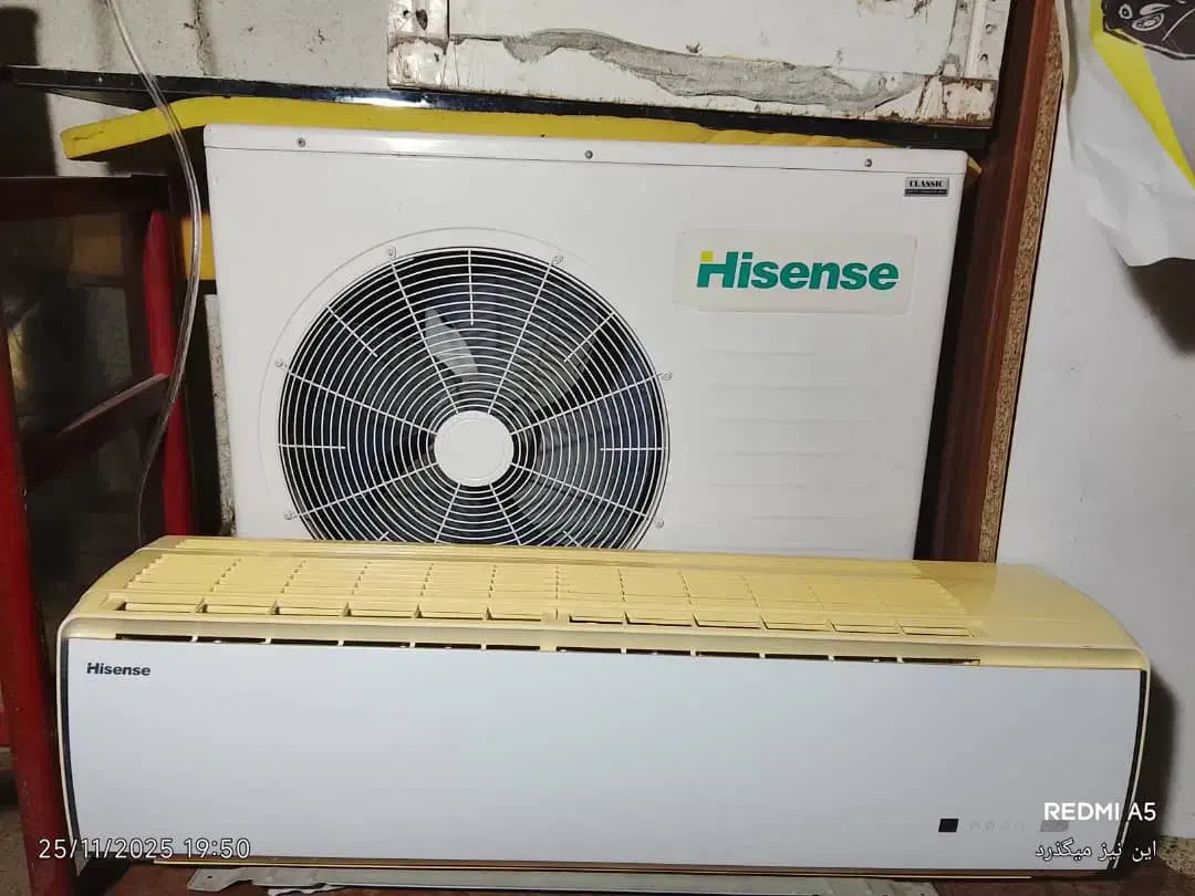 اسپلیت  هایسنس  24هزار|کولر گازی و فن‌کوئل|نوشهر, |دیوار