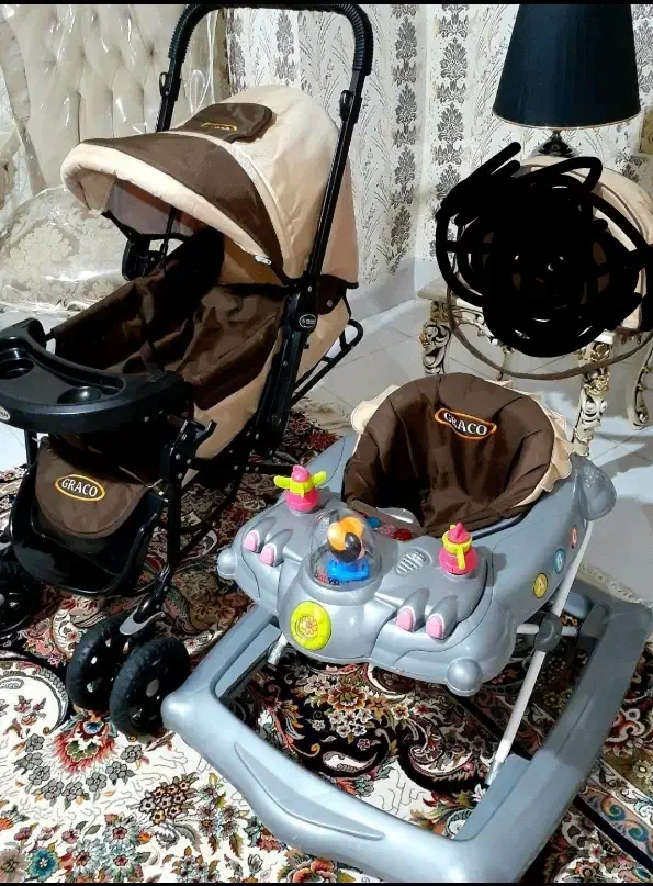ست کالسکه و روروئک|کالسکه و لوازم جانبی|روانسر, |دیوار