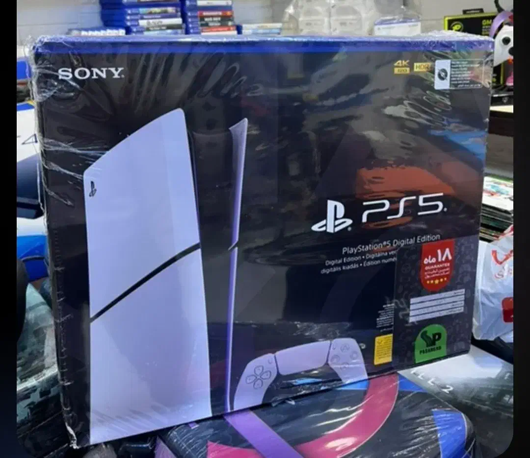 Ps5دیجیتال اسلیم ریجن اروپا|کنسول، بازی ویدئویی و آنلاین|منجیل, |دیوار