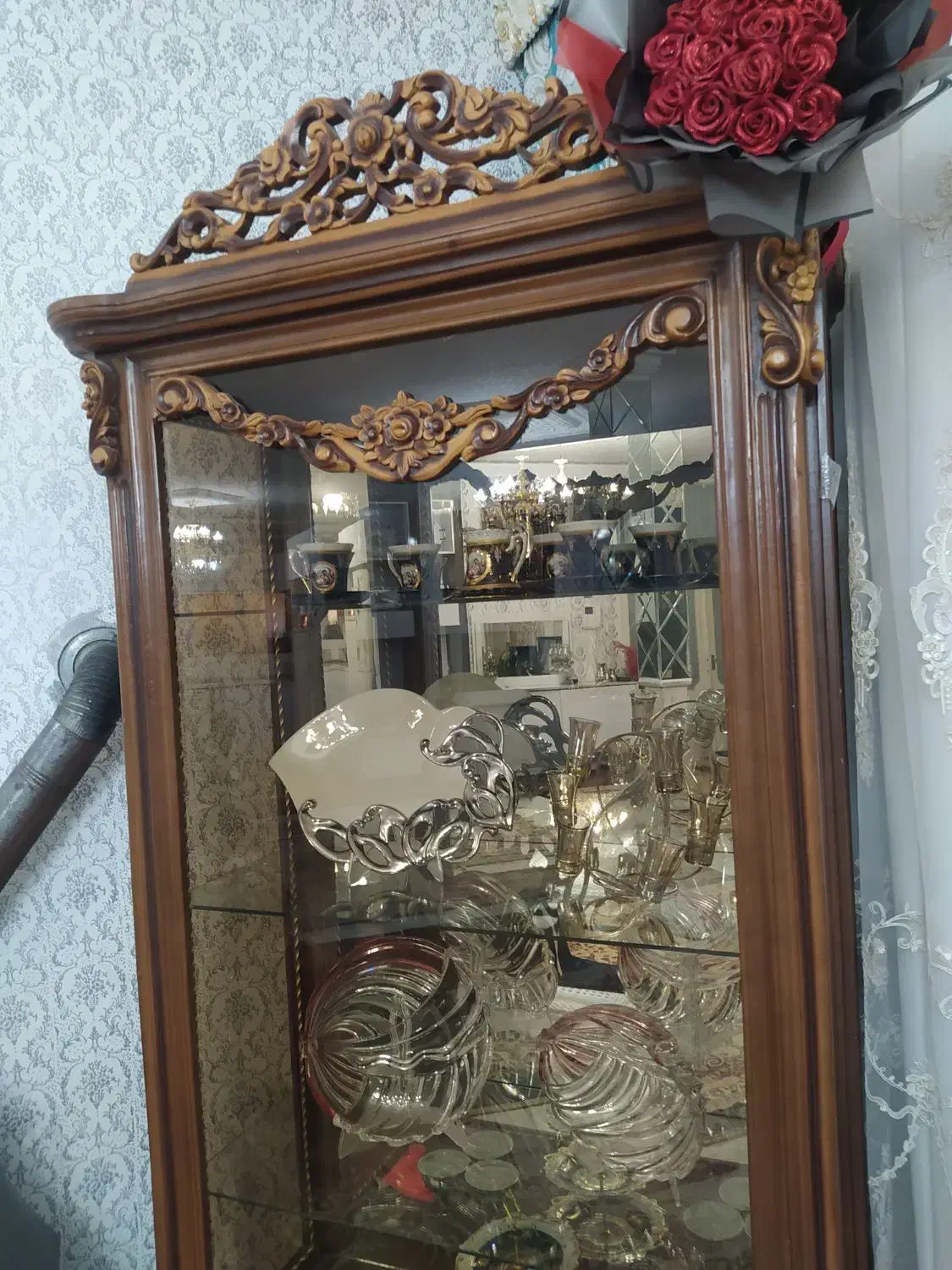 بوفه خانه|بوفه، ویترین، کنسول|خوی, |دیوار