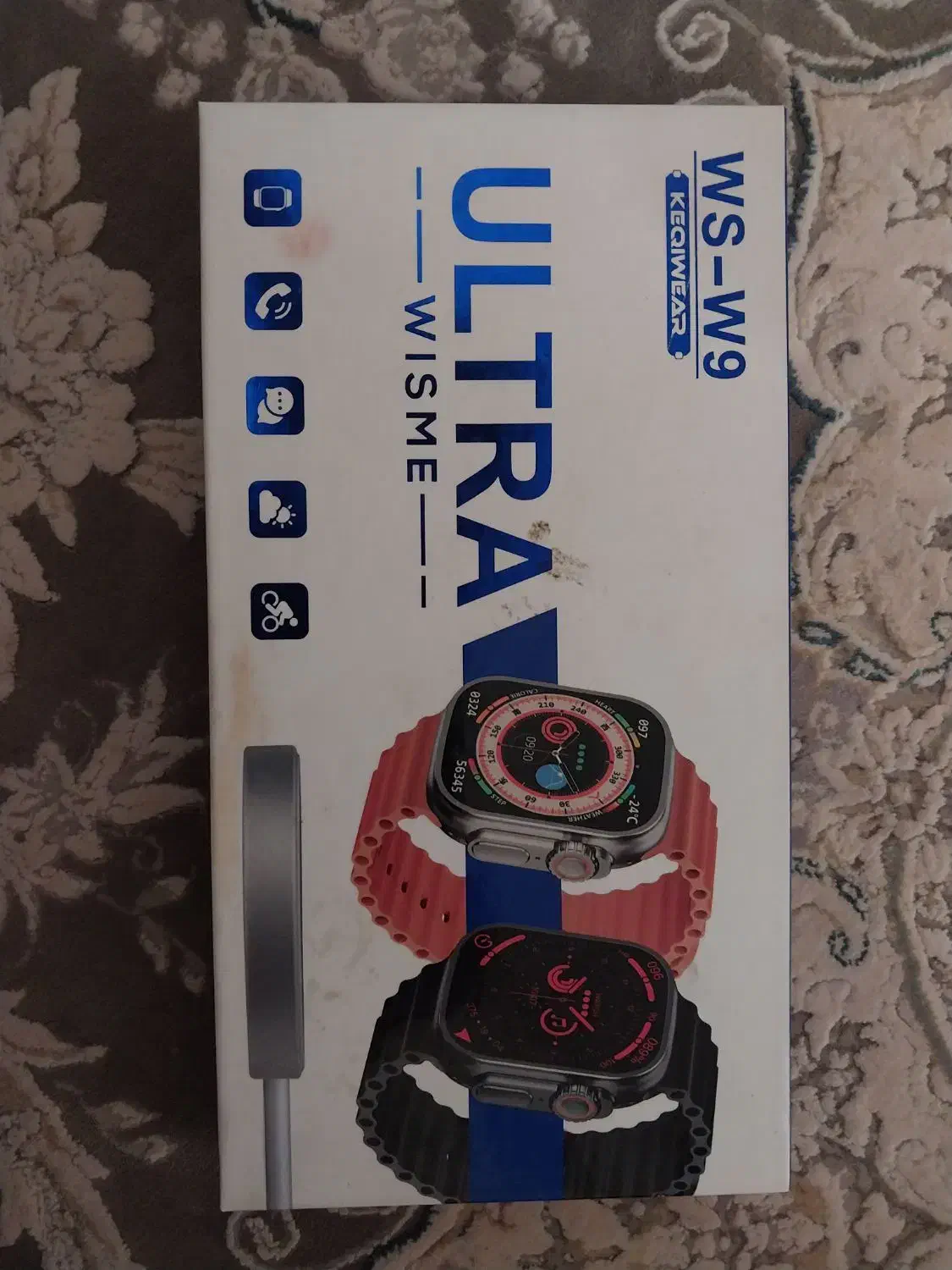 ساعت هوشمند Ultra ws-w9|ساعت|قم, نیروگاه|دیوار