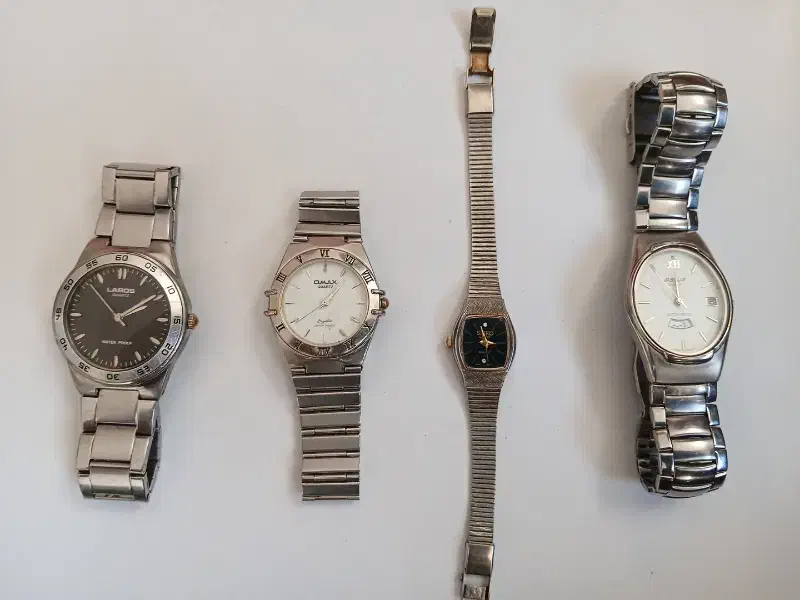 چهار عدد ساعت برند های ژاپنی باهم|ساعت|نجفآباد, باهنر|دیوار