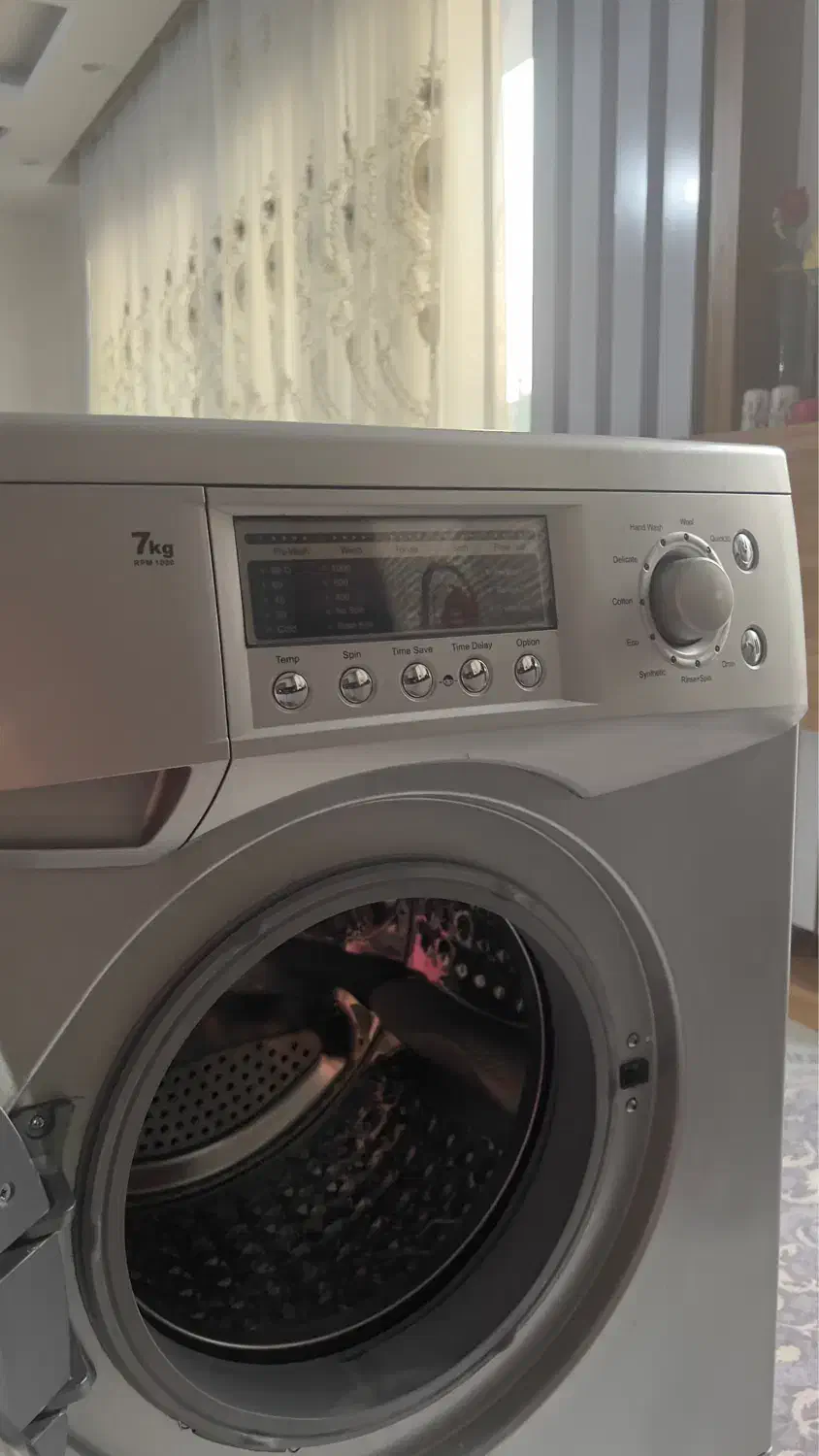 ماشین لباسشویی 7 کیلویی|ماشین لباسشویی و خشککن لباس|رشت, معلم|دیوار