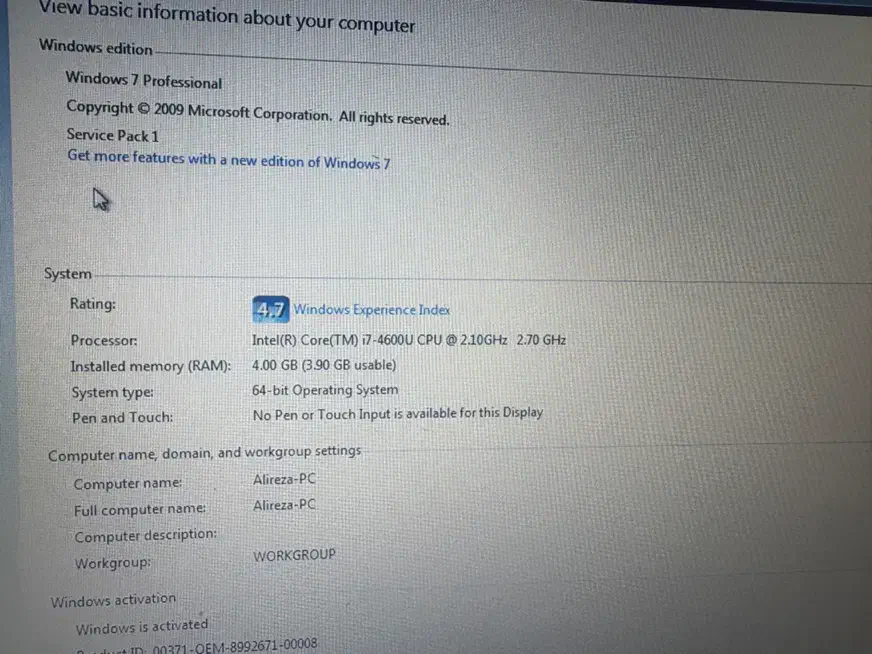 لپ تاپ hp elitebook 840|رایانه همراه|برازجان, |دیوار