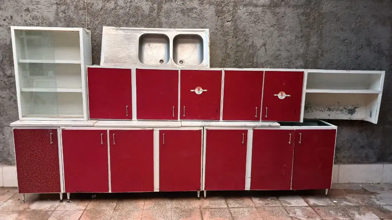 کابینت فلزی دست دوم|مصالح و تجهیزات ساختمان|مهریز, |دیوار