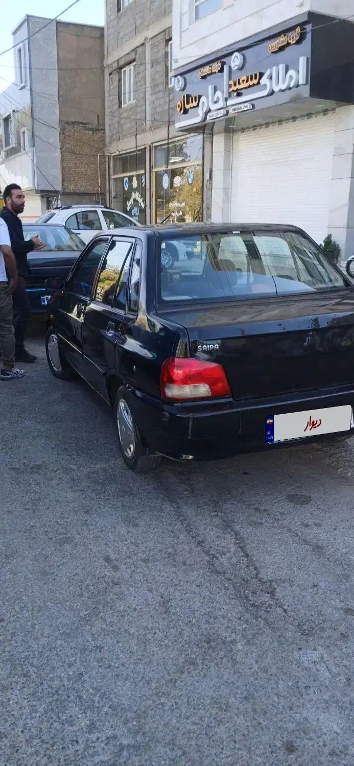 پراید ۱۳۲ مشکی مدل ۸۷ دوگانه کارخانه مالچه|خودرو سواری و وانت|قروه, |دیوار