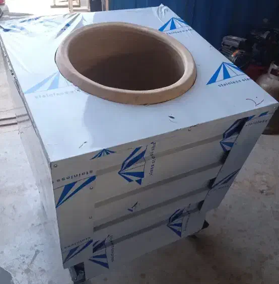 تنورگلی توسمین  تنور با دستگاه گلی sk خمیرگیر mosk|اجاق گاز و لوازم برقی پخت‌وپز|اراک, |دیوار