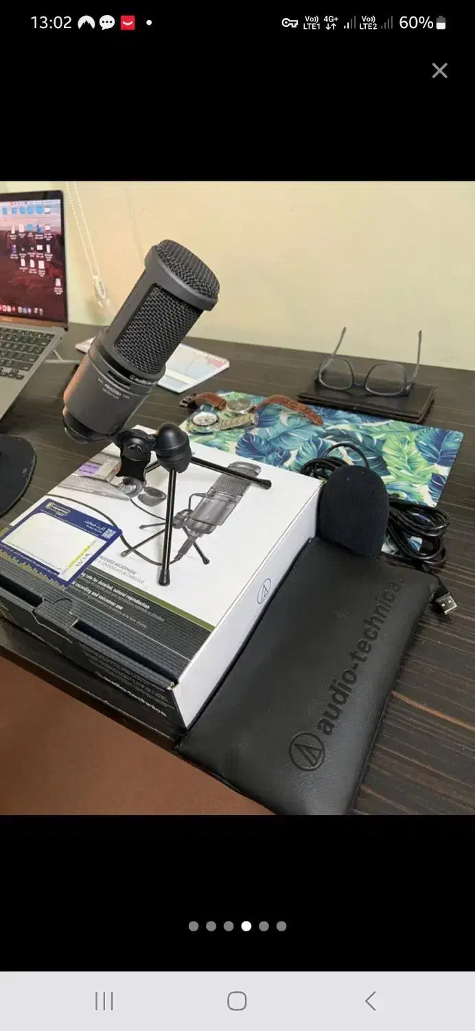 میکروفن audio technica at2020 plus|صوتی و تصویری|مشهد, دانشجو|دیوار
