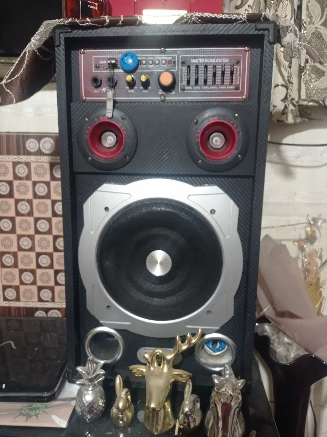 یک جفت اسپیکر خانگی قدرتمند 30000 وات|سیستم صوتی خانگی|چغادک, |دیوار