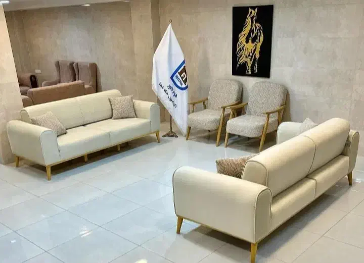 مبل راحتی تک نفره دسته چوب سرویس چوب ارسال رایگان|مبلمان خانگی و میز عسلی|سهند, |دیوار