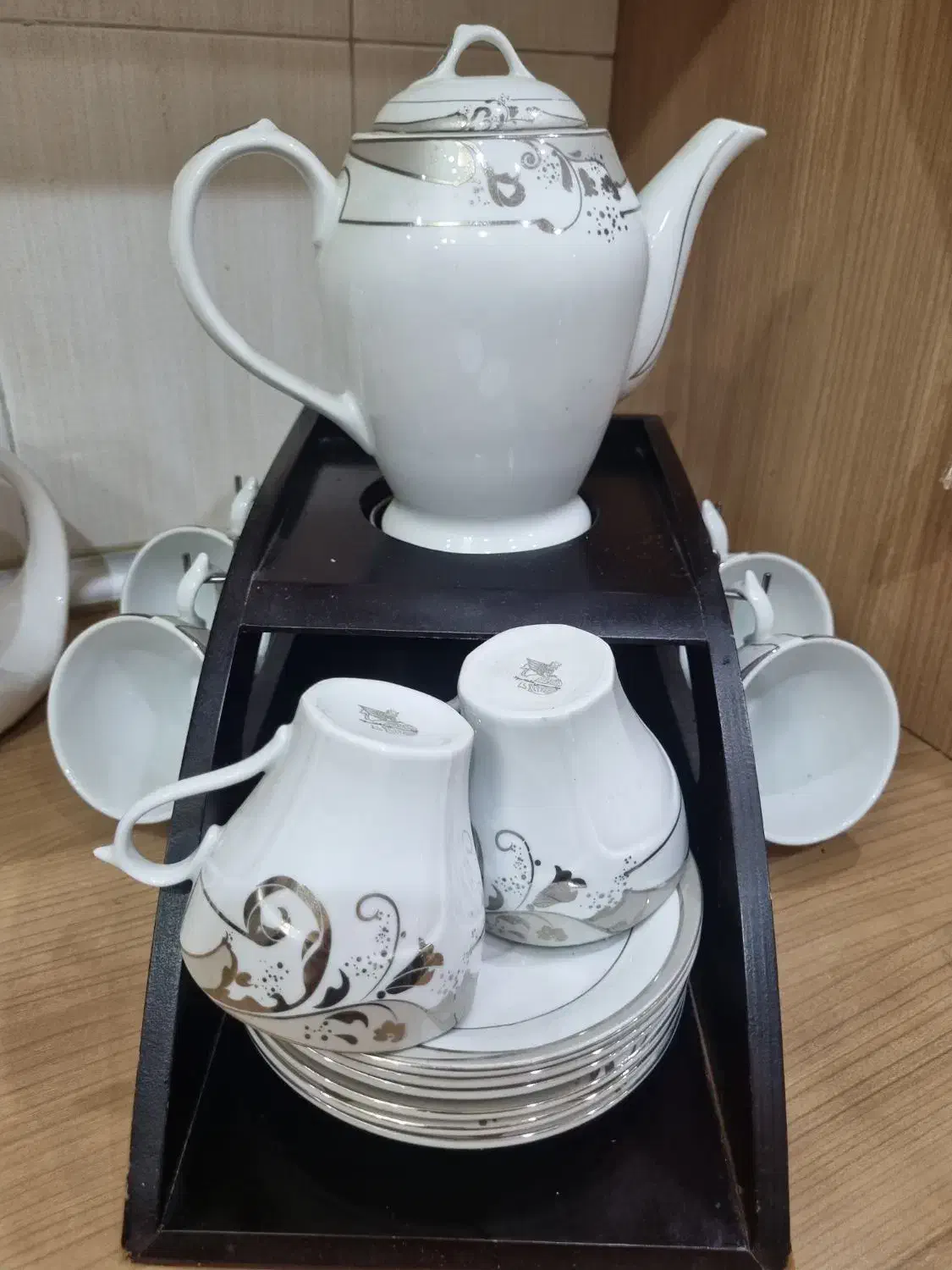 سرویس چای خوری با استند|ظروف سرو و پذیرایی|تهران, دولاب|دیوار