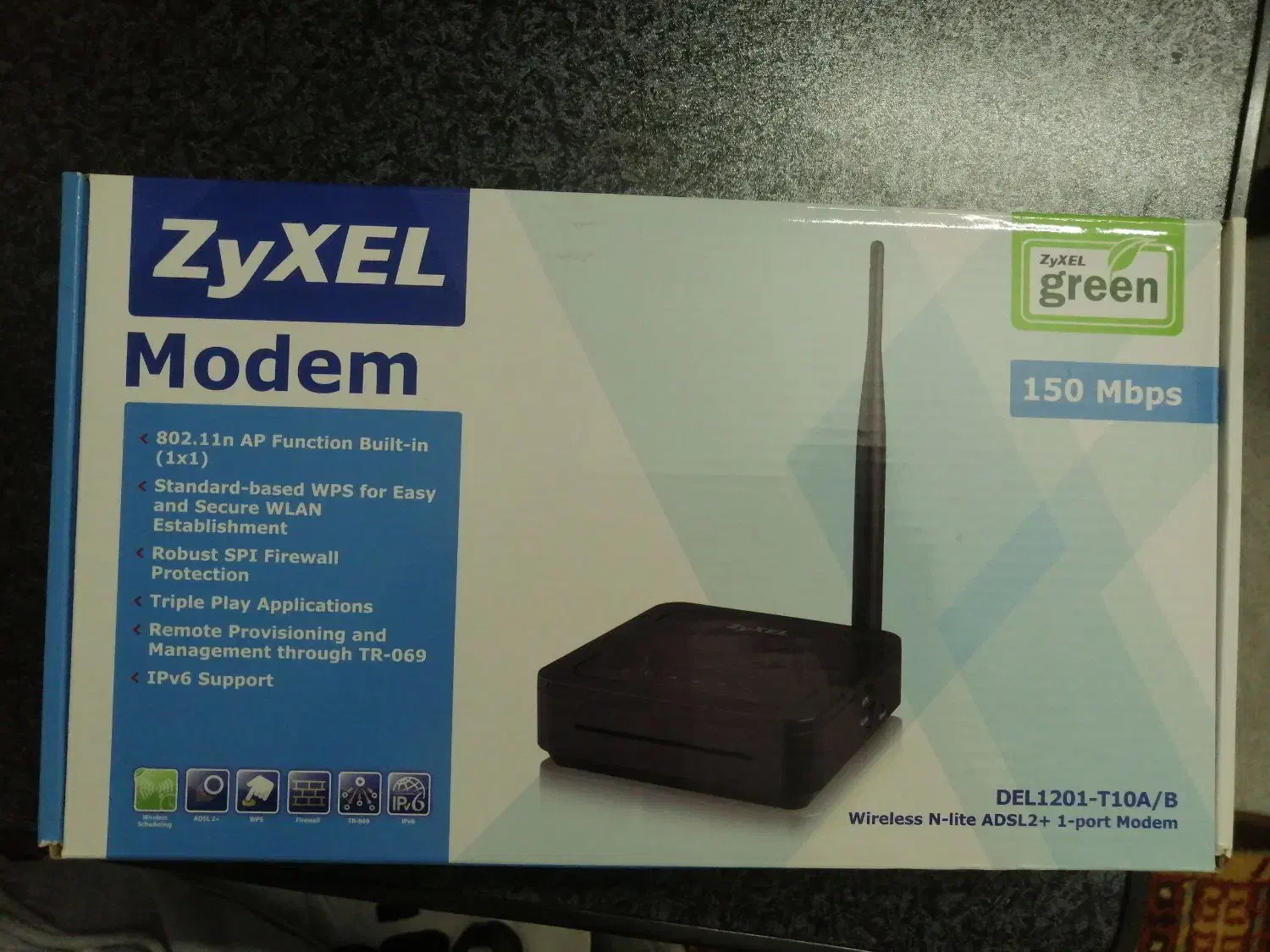 مودم ZYXEL DEL1201-T10A/B|مودم و تجهیزات شبکه|شیراز, شهرک گلستان|دیوار