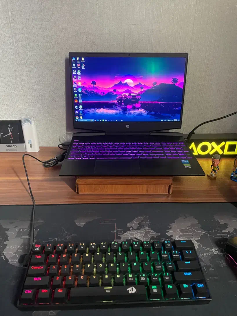 HP pavilion لپتاپ گیمینگ|رایانه همراه|تهران, تهرانسر شرقی|دیوار