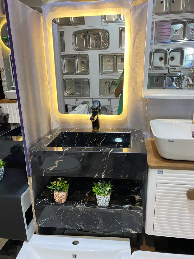 روشویی پرسلان gatria با شلف ضداب پنج سال گارانتی|لوازم سرویس بهداشتی|تهران, خلیج فارس|دیوار