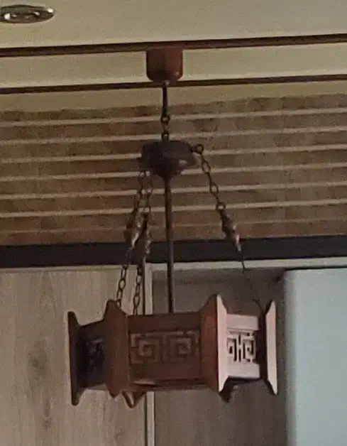 لوستر چوبی|لوستر و چراغ آویز|تهران, قیطریه|دیوار