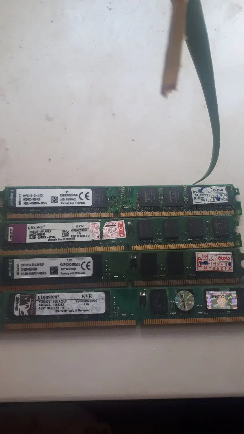 رم کامپیوتر ۲ گیگ|قطعات و لوازم جانبی رایانه|کرمانشاه, |دیوار