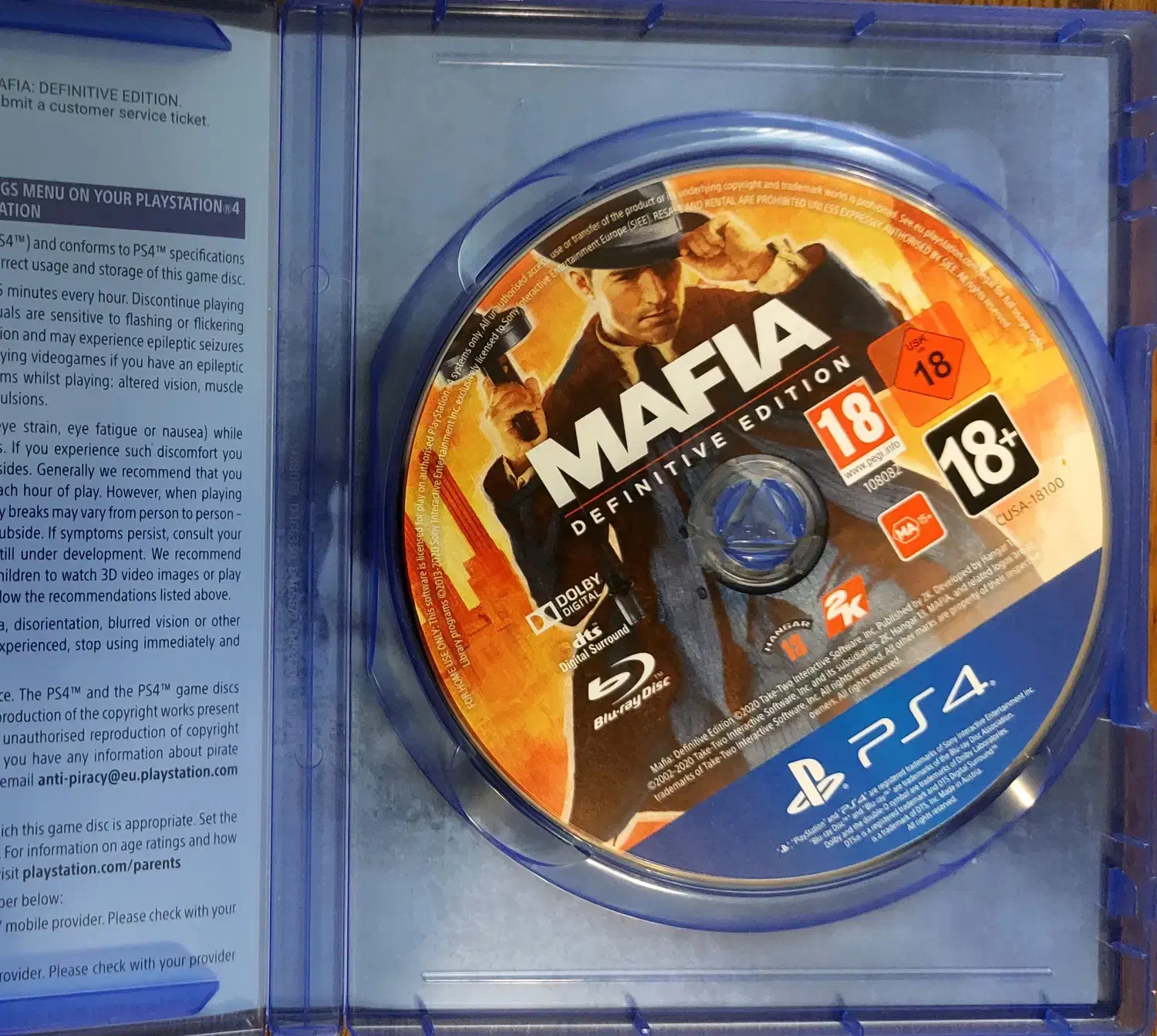 دیسک بازی mafia برای ps4|کنسول، بازی ویدئویی و آنلاین|تهران, قاسمآباد|دیوار