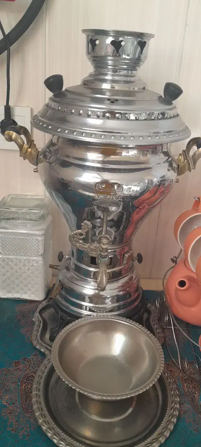 سماور گازی ۶لیتری سالم|سماور، چای‌ساز، قهوه‌ساز|کرمانشاه, |دیوار