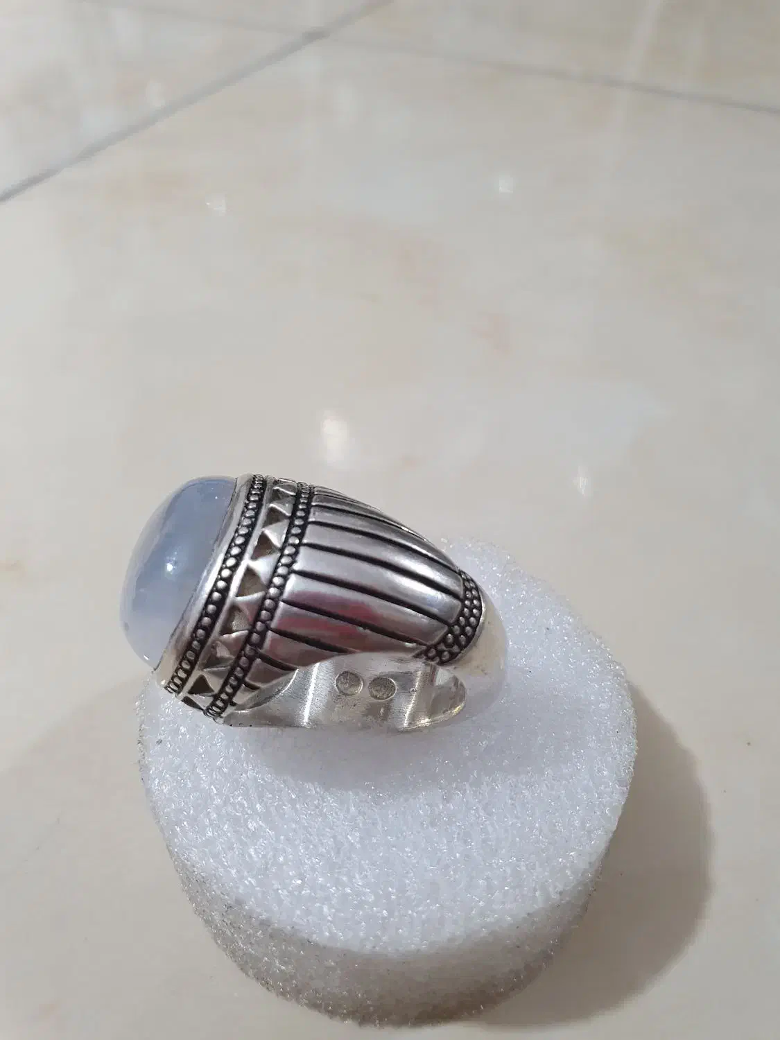 انگشتر استار سفید با رکاب استاد رسول|جواهرات|تهران, شهرک طالقانی|دیوار