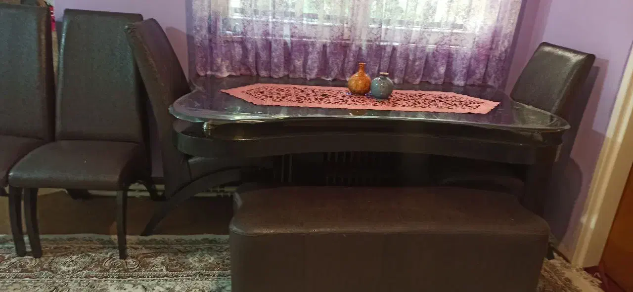 نهارخوری ۶ نفره|میز و صندلی غذاخوری|سنندج, |دیوار