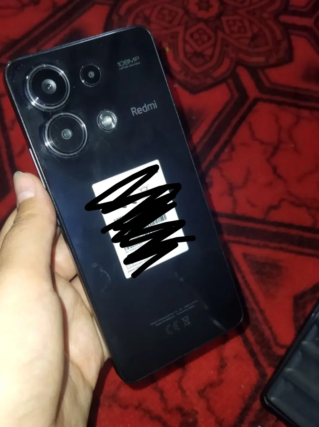 Xiaomi Redmi Note 13 256/8 مشکی|موبایل|یاسوج, |دیوار