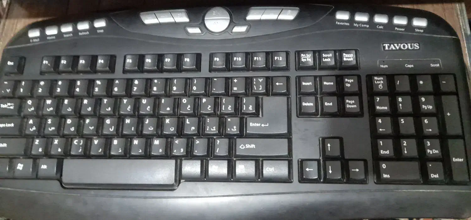 کیبورد سالم|قطعات و لوازم جانبی رایانه|تویسرکان, |دیوار