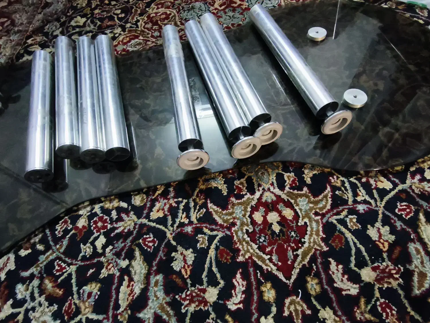 میز شیشه ای|میز و صندلی غذاخوری|بروجرد, |دیوار