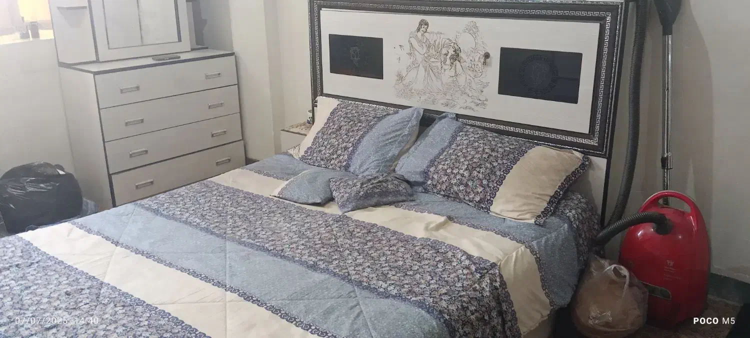 تخت دونفره تخت بچه وکمدبچه|تخت و سرویس خواب|شهرکرد, |دیوار