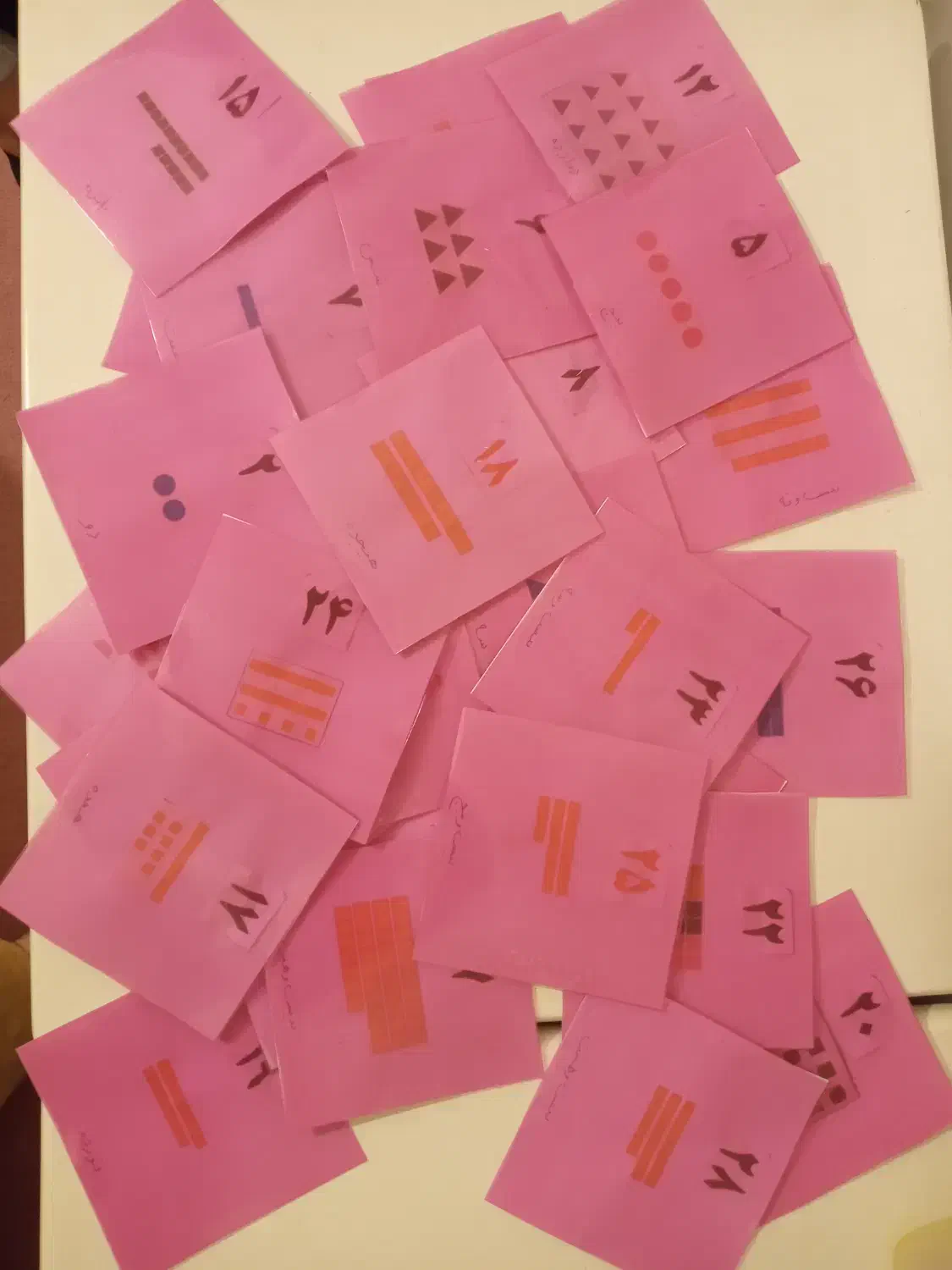 حروف الفبا واعدادتا ۳۰|لوازم التحریر|اهر, |دیوار