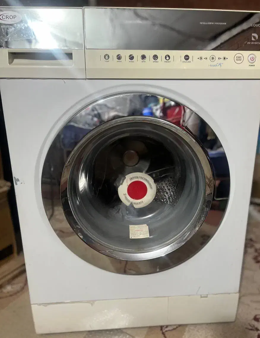 ماشین لباسشویی ۸کیلویی|ماشین لباسشویی و خشک‌کن لباس|امیدیه, |دیوار