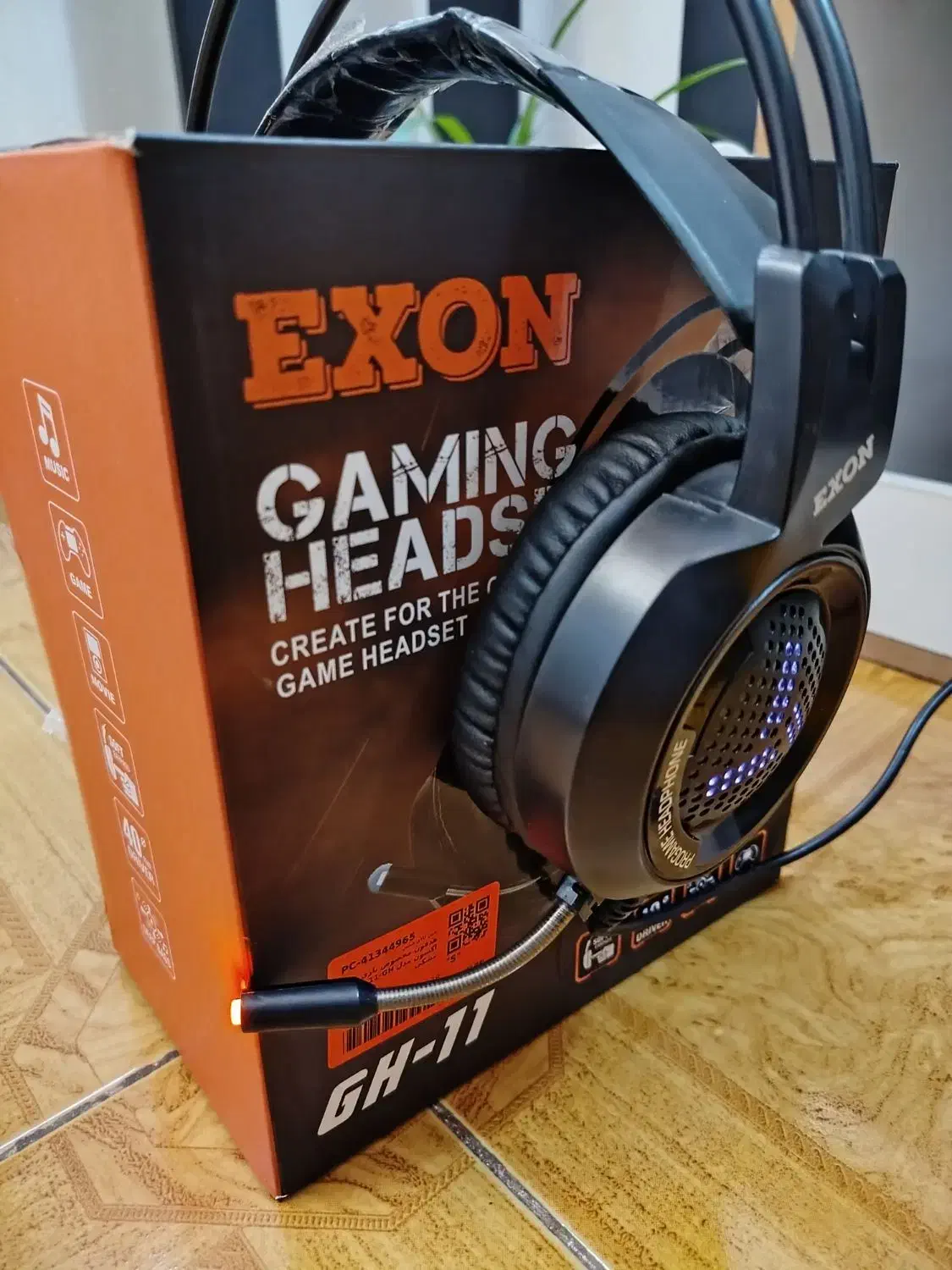 هدفون گیمینگ آکسون|قطعات و لوازم جانبی رایانه|اصفهان, ملاصدرا|دیوار