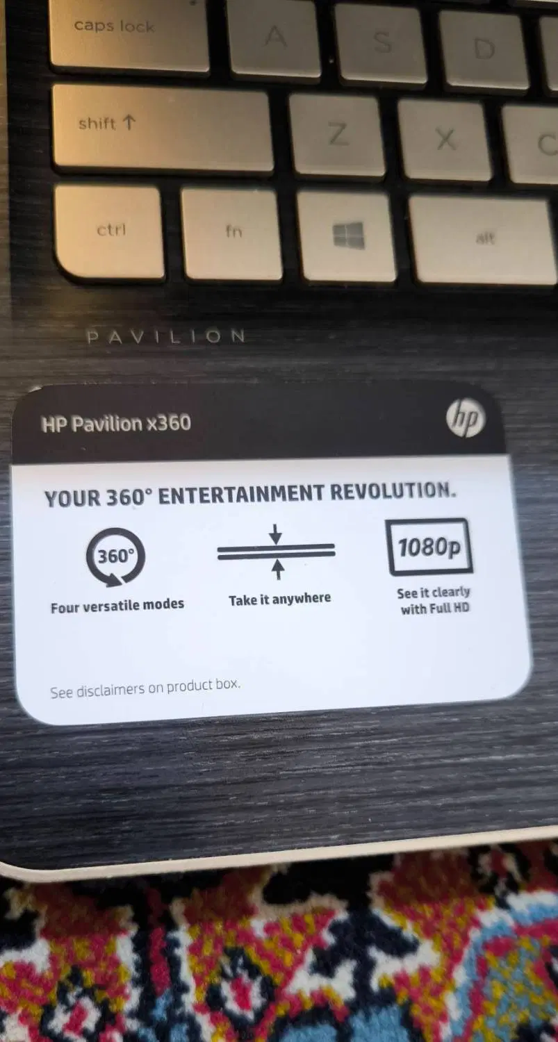 Hp pavilion X360|رایانه همراه|تهران, مینای جنوبی|دیوار