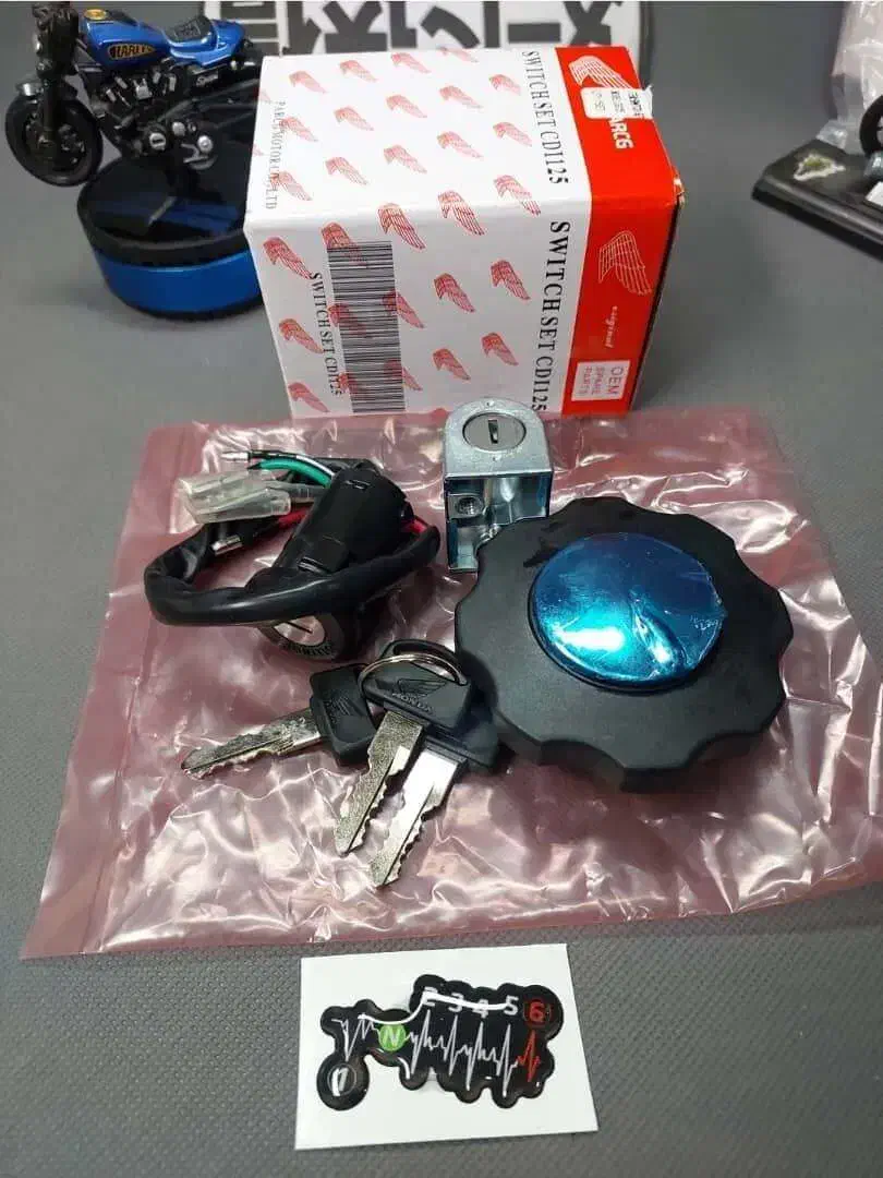 ست سوئیچ موتور هندا 125 آکبند|قطعات یدکی و لوازم جانبی|بهشهر, |دیوار