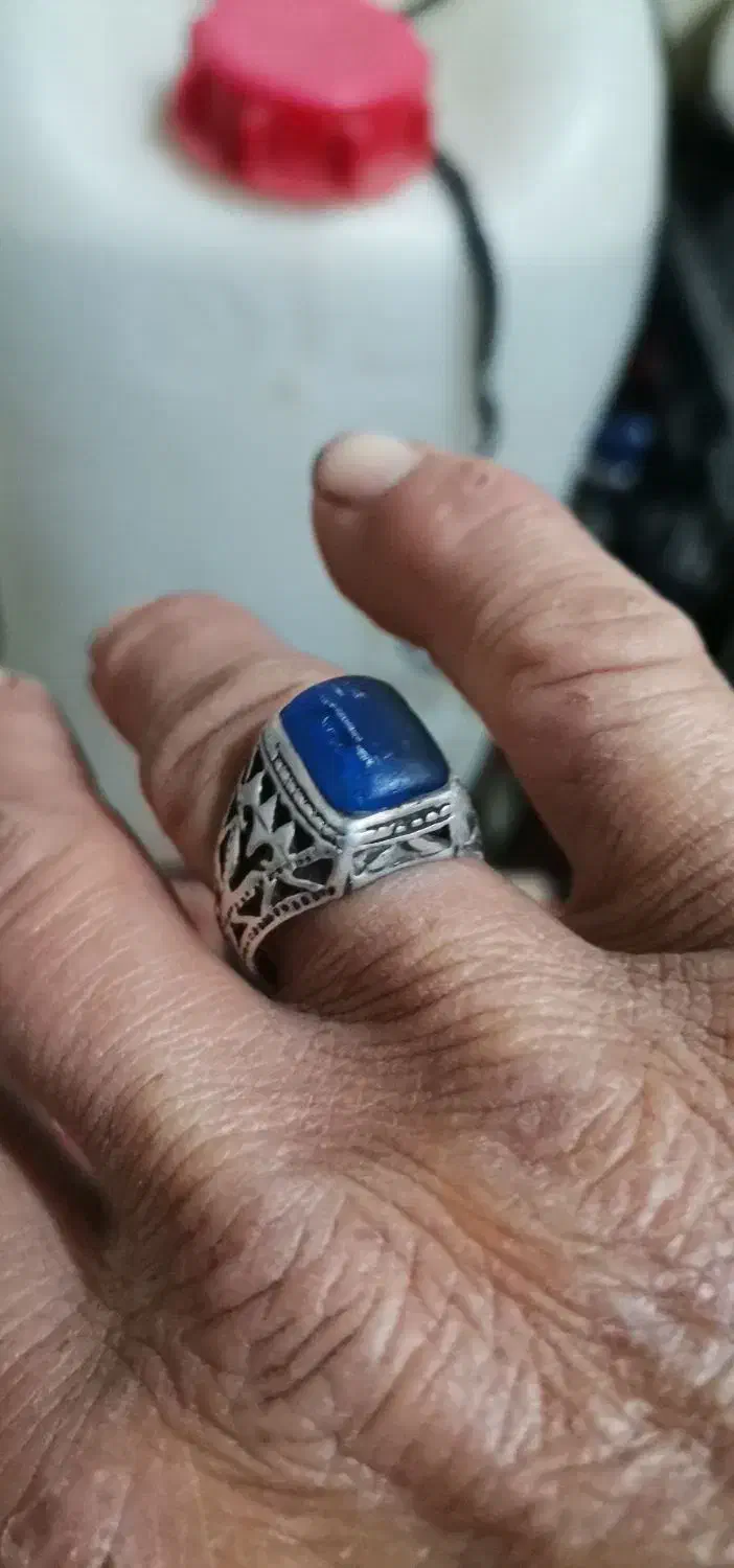 یک عدد انگشتر یاقوت قدیمی|جواهرات|شادگان, |دیوار