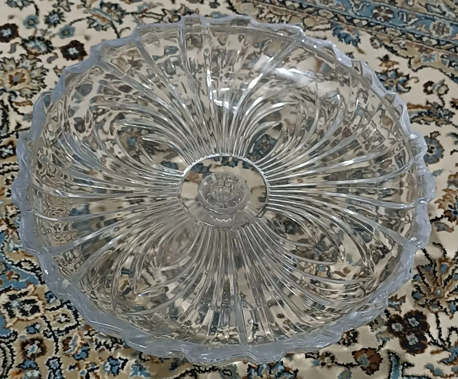 ظرف میوه بزرگ پایه دار سوگای ژاپن|ظروف سرو و پذیرایی|ماهدشت, |دیوار