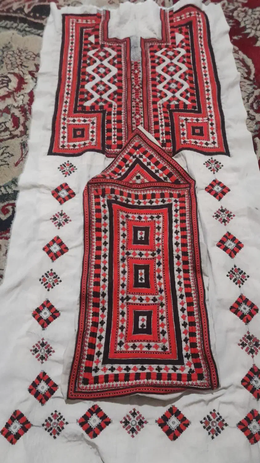 لباس دورنگ کپنال آینه ایی دوخت عالی فروشی|لباس|ایرانشهر, |دیوار